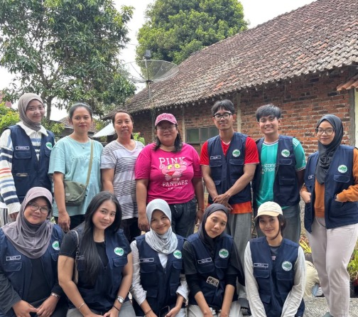 Kerja Bakti Pembuatan Taman Dusun Jimbaran