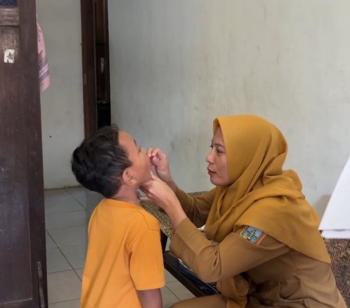 Posyandu Serentak Desa Jimbaran dan Pemberian Vitamin A